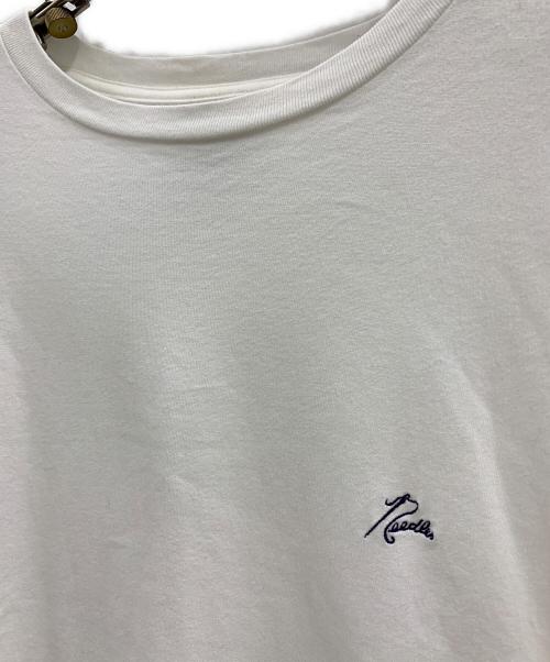 Needles（ニードルズ）Needles (ニードルズ) Needles　長袖Tシャツ ホワイト サイズ:Lの古着・服飾アイテム