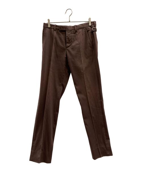GUCCI（グッチ）GUCCI (グッチ) GUCCI　スラックス ブラウン サイズ:7-44Rの古着・服飾アイテム