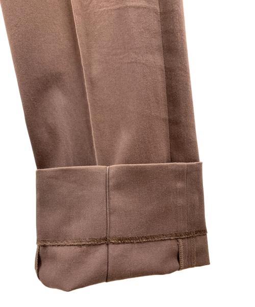 GUCCI（グッチ）GUCCI (グッチ) GUCCI　スラックス ブラウン サイズ:7-44Rの古着・服飾アイテム