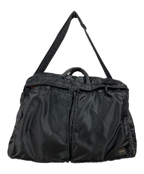 PORTER（ポーター）PORTER (ポーター) PORTER　タンカー　ボストンバッグ ブラックの古着・服飾アイテム