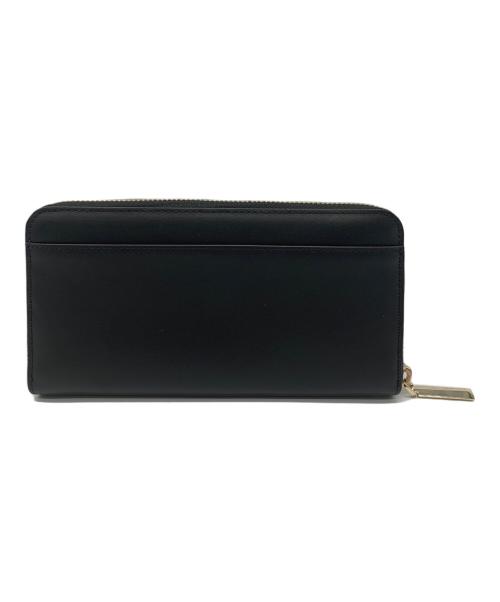 Kate Spade（ケイトスペード）Kate Spade (ケイトスペード) I LOVE NY (アイラブニューヨーク) Kate Spade　I LOVE NY　ラウンドファスナー財布 ブラックの古着・服飾アイテム