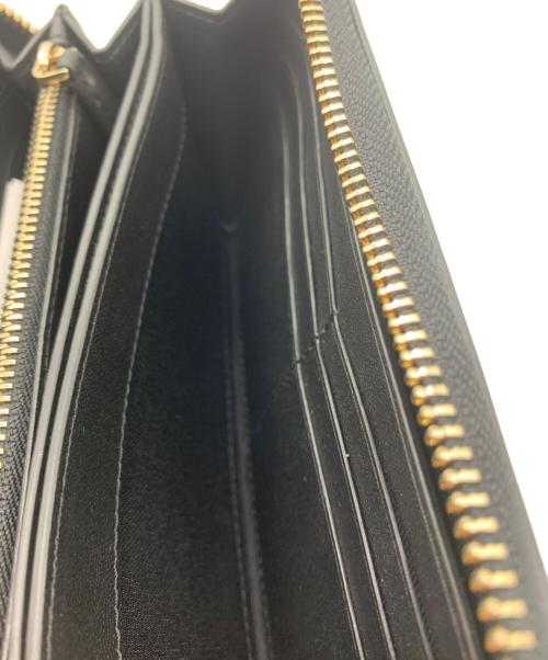 Kate Spade（ケイトスペード）Kate Spade (ケイトスペード) I LOVE NY (アイラブニューヨーク) Kate Spade　I LOVE NY　ラウンドファスナー財布 ブラックの古着・服飾アイテム