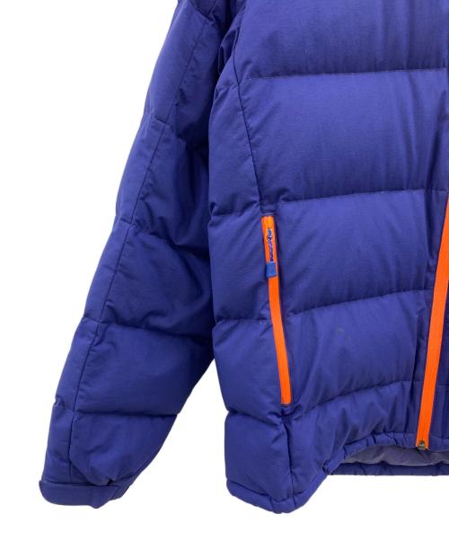 mont-bell（モンベル）mont-bell (モンベル) mont-bell　ダウンジャケット ブルー×オレンジ サイズ:Mの古着・服飾アイテム