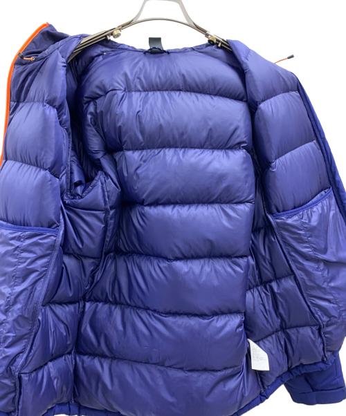 mont-bell（モンベル）mont-bell (モンベル) mont-bell　ダウンジャケット ブルー×オレンジ サイズ:Mの古着・服飾アイテム