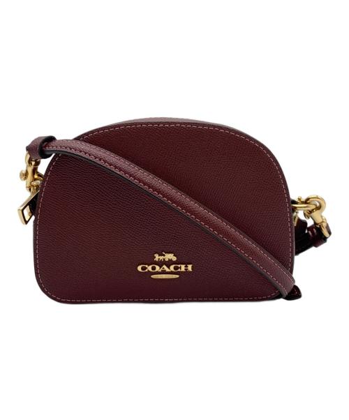 COACH（コーチ）COACH (コーチ) COACH　ショルダーバッグ ワインレッドの古着・服飾アイテム