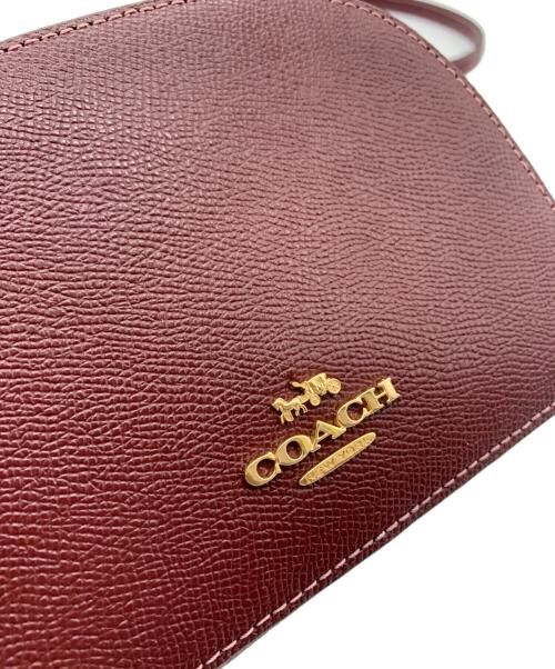 COACH（コーチ）COACH (コーチ) COACH　ショルダーバッグ ワインレッドの古着・服飾アイテム