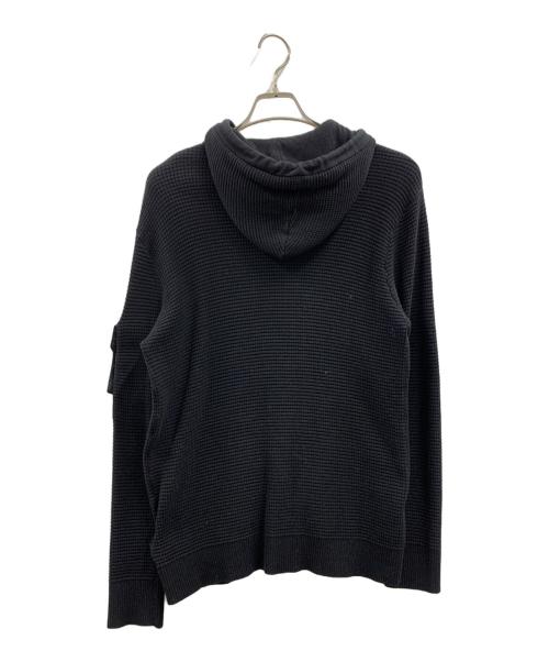 DIESEL（ディーゼル）DIESEL (ディーゼル) DIESEL　ニットパーカー ブラック サイズ:Sの古着・服飾アイテム