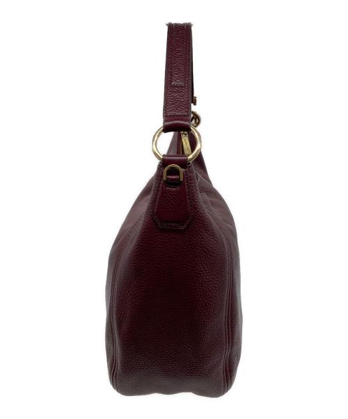 MICHAEL KORS（マイケル・コース）MICHAEL KORS (マイケルコース) MICHAEL KORS　2WAYショルダーバッグ バーガンディーの古着・服飾アイテム