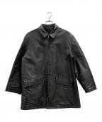 Roberta di camerinoロベルタ ディ カメリーノ）の古着「Roberta di camerino　レザージップコート」｜ブラック