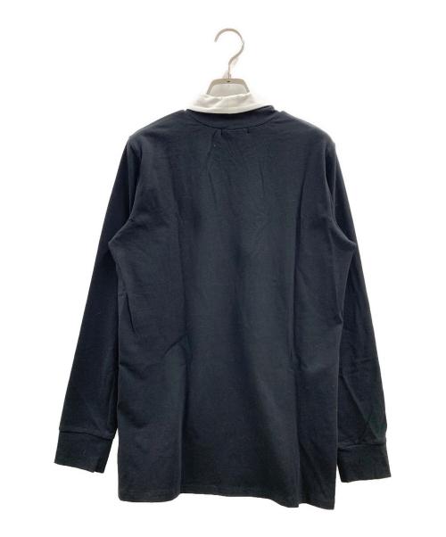 mizuiro-ind（ミズイロインド）mizuiro-ind (ミズイロインド) mizuiro-ind　ロングスリーブカットソー ブラック×ホワイト サイズ:FREEの古着・服飾アイテム