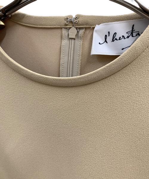 HERITAGE（ヘリテージ）HERITAGE (ヘリテージ) HERITAGE　ジョーゼットジャージプルオーバー カーキ サイズ:不明の古着・服飾アイテム