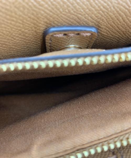 COACH（コーチ）COACH (コーチ) 2WAYバッグ ベージュ×ホワイトの古着・服飾アイテム