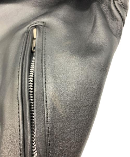 FREEDOM（フリーダム）freedom (フリーダム) freedom　レザージャケット ブラック サイズ:38の古着・服飾アイテム