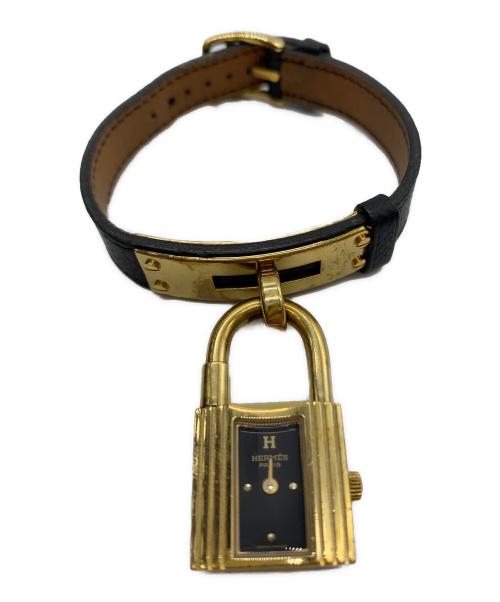 HERMES（エルメス）HERMES (エルメス) 腕時計 ブラックの古着・服飾アイテム