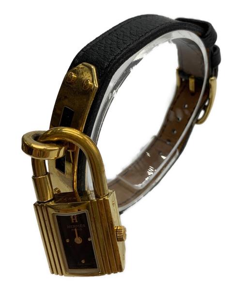 HERMES（エルメス）HERMES (エルメス) 腕時計 ブラックの古着・服飾アイテム