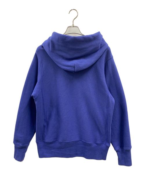 Champion REVERSE WEAVE（チャンピオン リバース ウィーブ）Champion REVERSE WEAVE (チャンピオン リバース ウィーブ) Champion REVERSE WEAVE　裏起毛ジップパーカー ブルー サイズ:XLの古着・服飾アイテム