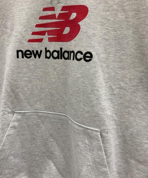 NEW BALANCE（ニューバランス）NEW BALANCE (ニューバランス) NEW BALANCE　プルオーバーパーカー グレー サイズ:Lの古着・服飾アイテム