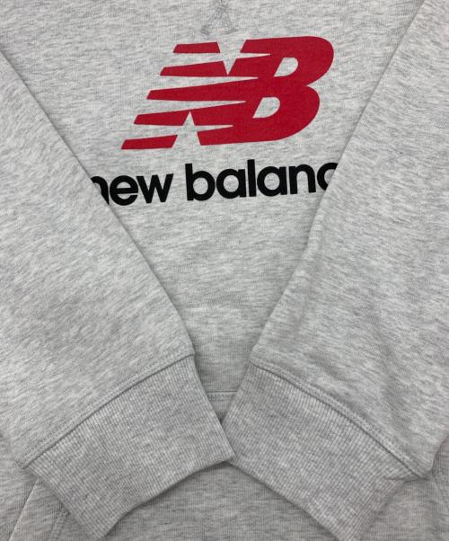 NEW BALANCE（ニューバランス）NEW BALANCE (ニューバランス) NEW BALANCE　プルオーバーパーカー グレー サイズ:Lの古着・服飾アイテム