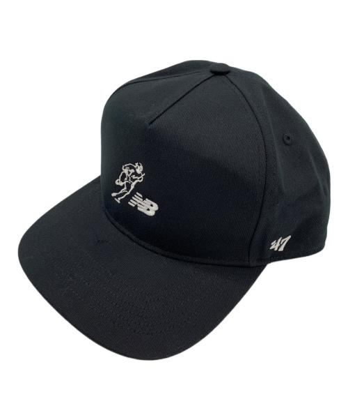 NEW BALANCE（ニューバランス）NEW BALANCE (ニューバランス) NEW BALANCE　キャップ ブラックの古着・服飾アイテム