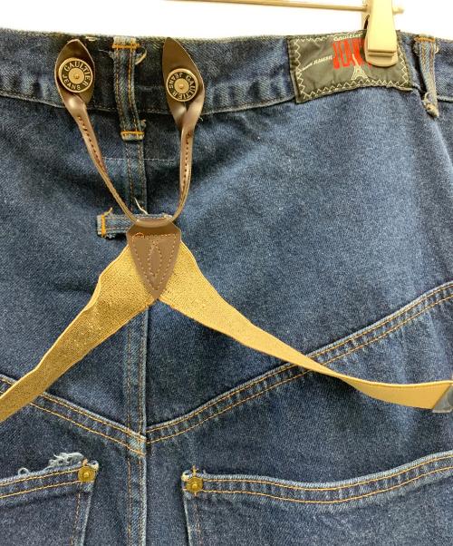 GAULTIER JEANS（ゴルチエジーンズ）GAULTIER JEANS (ゴルチエジーンズ) GAULTIER JEANS　バストパンツ インディゴ サイズ:W29の古着・服飾アイテム