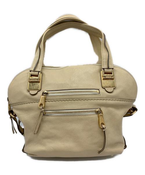 Chloe（クロエ）Chloe (クロエ) 2WAYショルダーバッグ ベージュの古着・服飾アイテム