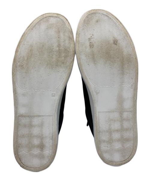 nano・universe（ナノ・ユニバース）nano・universe (ナノ・ユニバース) nano・universe　ダメリーノレザースニーカー ブラック サイズ:26の古着・服飾アイテム