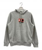 DIESELディーゼル）の古着「DIESEL　プルオーバーパーカー」｜グレー