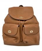 COACHコーチ）の古着「COACH　リュック」｜ブラウン