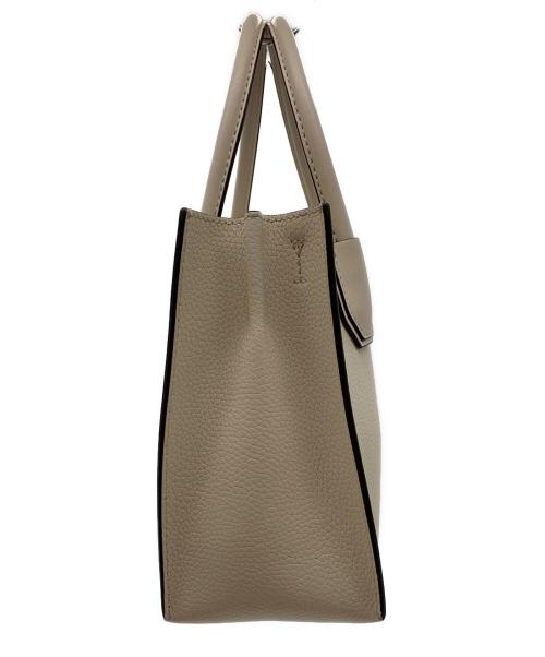 MICHAEL KORS（マイケル・コース）MICHAEL KORS (マイケルコース) MICHAEL KORS　ハンドバッグ アイボリーの古着・服飾アイテム