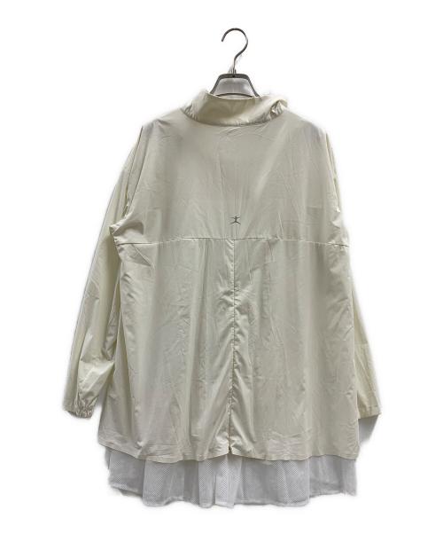 DANSKIN（ダンスキン）DANSKIN (ダンスキン) DANSKIN　アレグロプルオーバートップ ホワイト サイズ:Lの古着・服飾アイテム