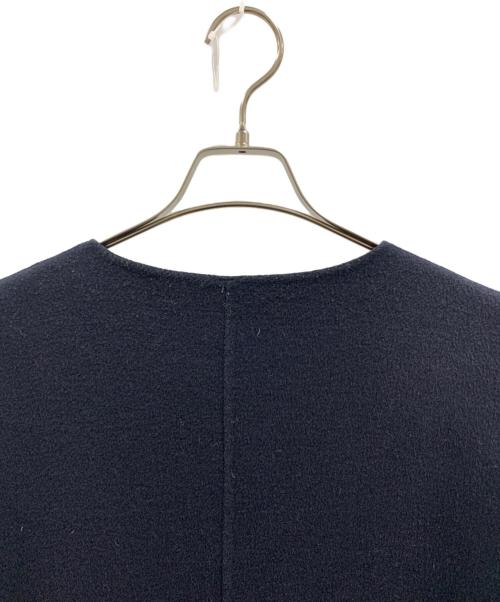 URBAN RESEARCH DOORS（アーバンリサーチドアーズ）URBAN RESEARCH DOORS (アーバンリサーチドアーズ) URBAN RESEARCH DOORS  ウールガウンコート ネイビー サイズ:SIZE 1の古着・服飾アイテム