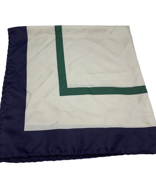 Burberry's（バーバリー）Burberry's (バーバリーズ) スカーフ ネイビー×ベージュの古着・服飾アイテム