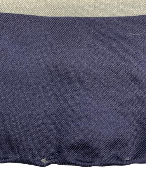 Burberry's（バーバリー）Burberry's (バーバリーズ) スカーフ ネイビー×ベージュの古着・服飾アイテム