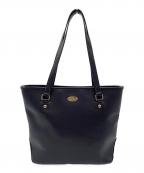 COACHコーチ）の古着「COACH トートバッグ」｜ネイビー