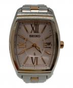 SEIKOセイコー）の古着「SEIKO　リストウォッチ」｜シルバー