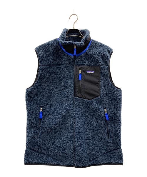 Patagonia（パタゴニア）Patagonia (パタゴニア) Patagonia　フリースベスト ネイビー サイズ:Lの古着・服飾アイテム