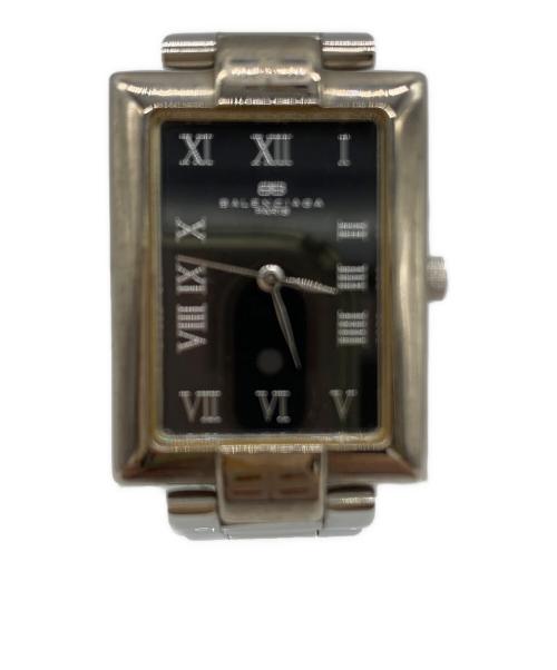 BALENCIAGA（バレンシアガ）BALENCIAGA (バレンシアガ) 2025年5月電池交換済み　腕時計 ブラックの古着・服飾アイテム