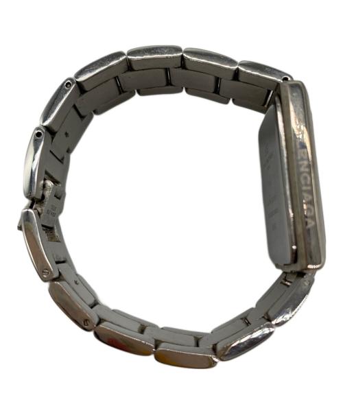 BALENCIAGA（バレンシアガ）BALENCIAGA (バレンシアガ) 2025年5月電池交換済み　腕時計 ブラックの古着・服飾アイテム