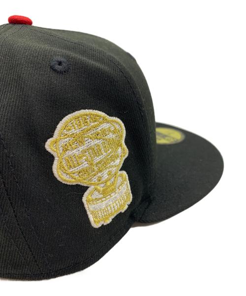 New Era（ニューエラ）New Era (ニューエラ) New Era　キャップ ブラック×ゴールドの古着・服飾アイテム