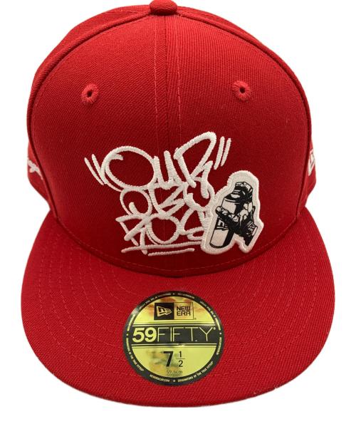 New Era（ニューエラ）New Era (ニューエラ) New Era　キャップ レッドの古着・服飾アイテム