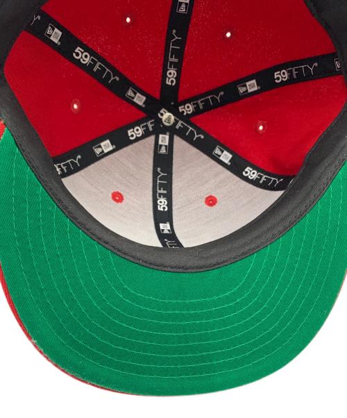 New Era（ニューエラ）New Era (ニューエラ) New Era　キャップ レッドの古着・服飾アイテム