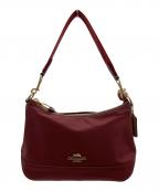 COACHコーチ）の古着「COACH　2WAYバッグ」｜ワインレッド