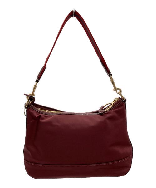 COACH（コーチ）COACH (コーチ) COACH　2WAYバッグ ワインレッドの古着・服飾アイテム