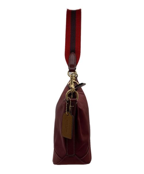 COACH（コーチ）COACH (コーチ) COACH　2WAYバッグ ワインレッドの古着・服飾アイテム