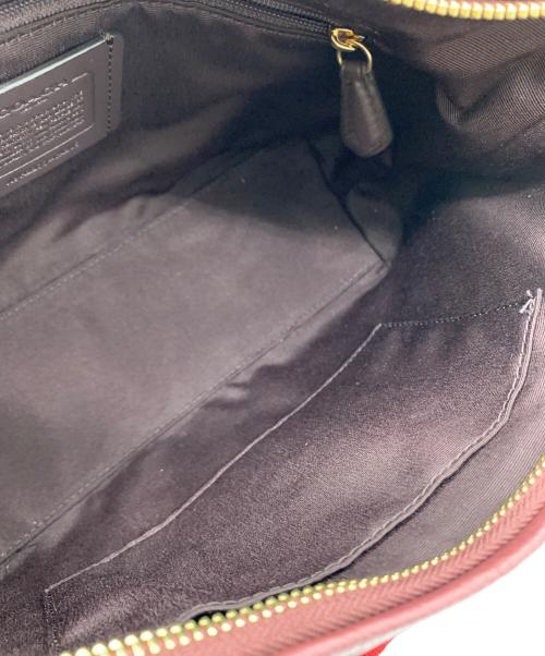 COACH（コーチ）COACH (コーチ) COACH　2WAYバッグ ワインレッドの古着・服飾アイテム