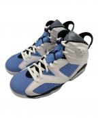 NIKEナイキ）の古着「NIKE　スニーカー」｜ホワイト×スカイブルー