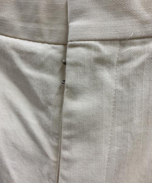 Maison Margiela（メゾンマルジェラ）Maison Margiela (メゾンマルジェラ) Maison Margiela　パンツ アイボリー サイズ:54の古着・服飾アイテム