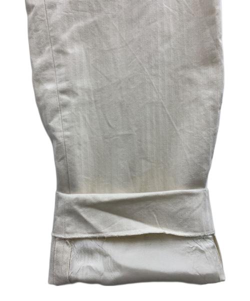 Maison Margiela（メゾンマルジェラ）Maison Margiela (メゾンマルジェラ) Maison Margiela　パンツ アイボリー サイズ:54の古着・服飾アイテム