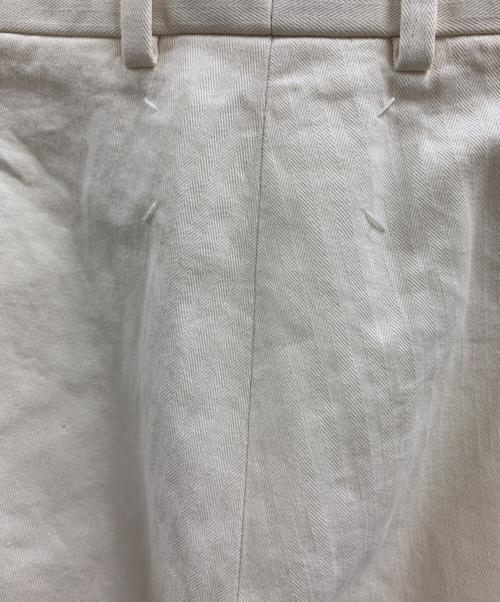 Maison Margiela（メゾンマルジェラ）Maison Margiela (メゾンマルジェラ) Maison Margiela　パンツ アイボリー サイズ:54の古着・服飾アイテム