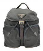 PRADAプラダ）の古着「PRADA　リュック」｜ブラック